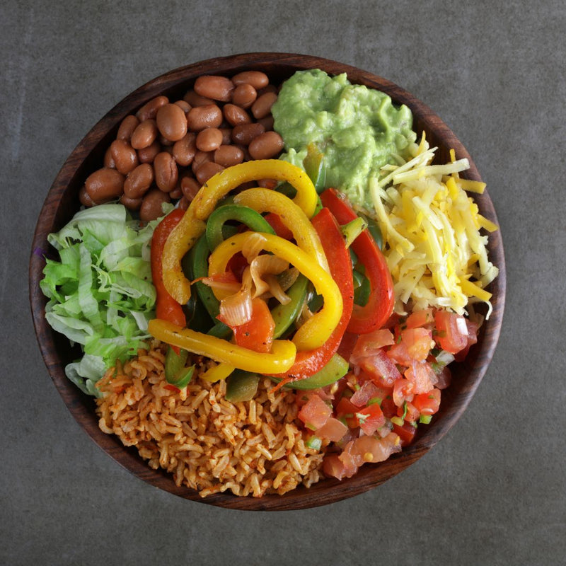 Grilled Mix Veg Burrito Bowl